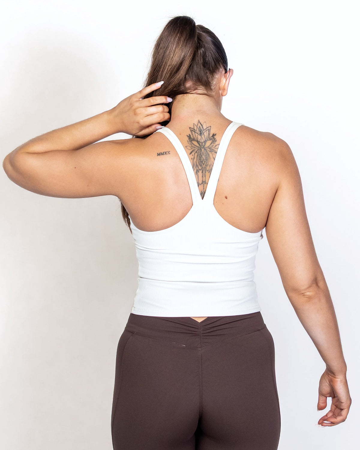 CONTOUR Ribbed Support Tank - VXS GYM WEAR