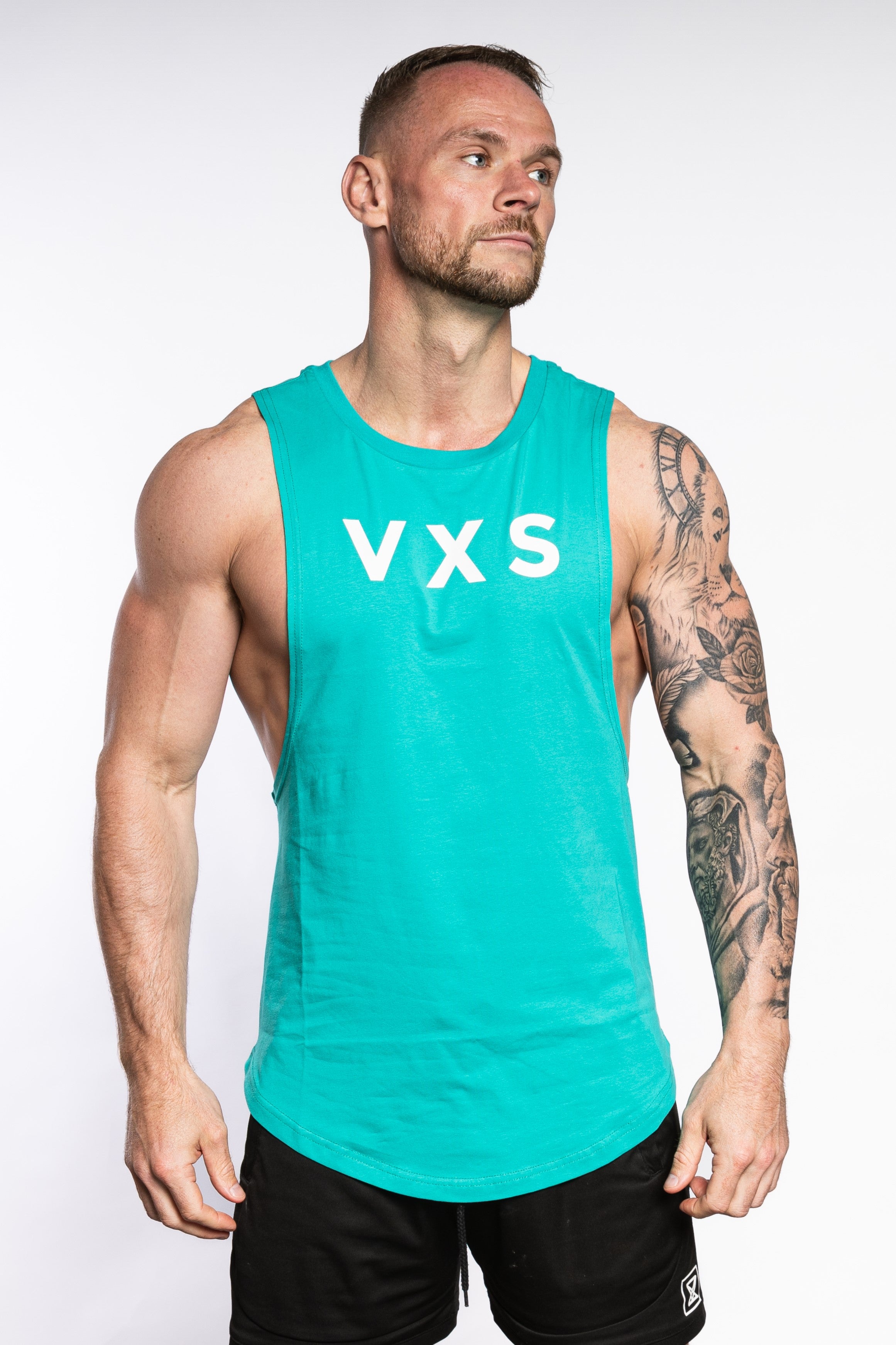 Statement Sleeveless - Aqua