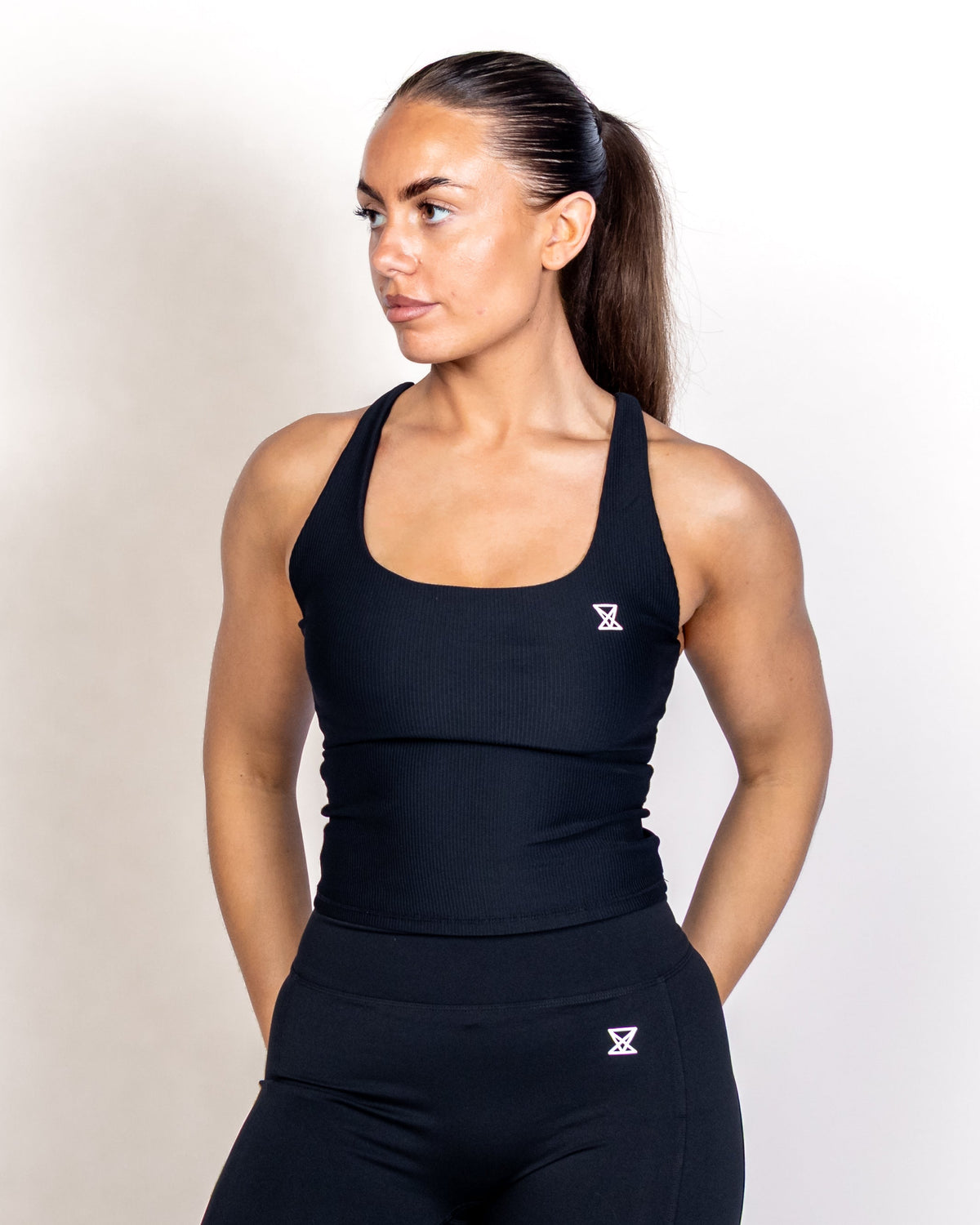 CONTOUR Ribbed Support Tank - VXS GYM WEAR