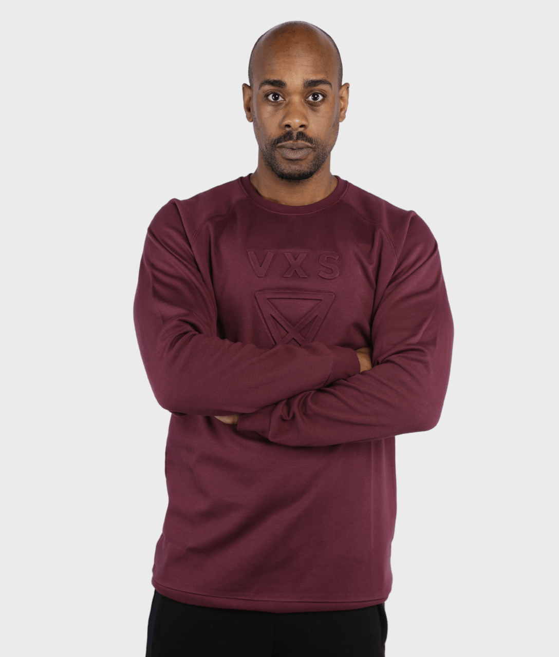 Pullover Jumper [Burgundy] - VXS GYM WEAR