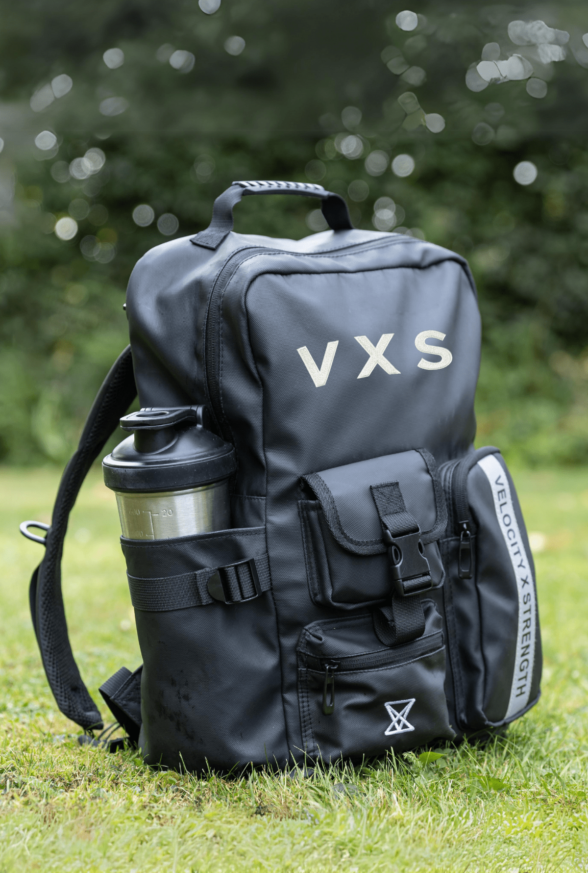 Tactical Backpack [White Details] - VXS GYM WEAR