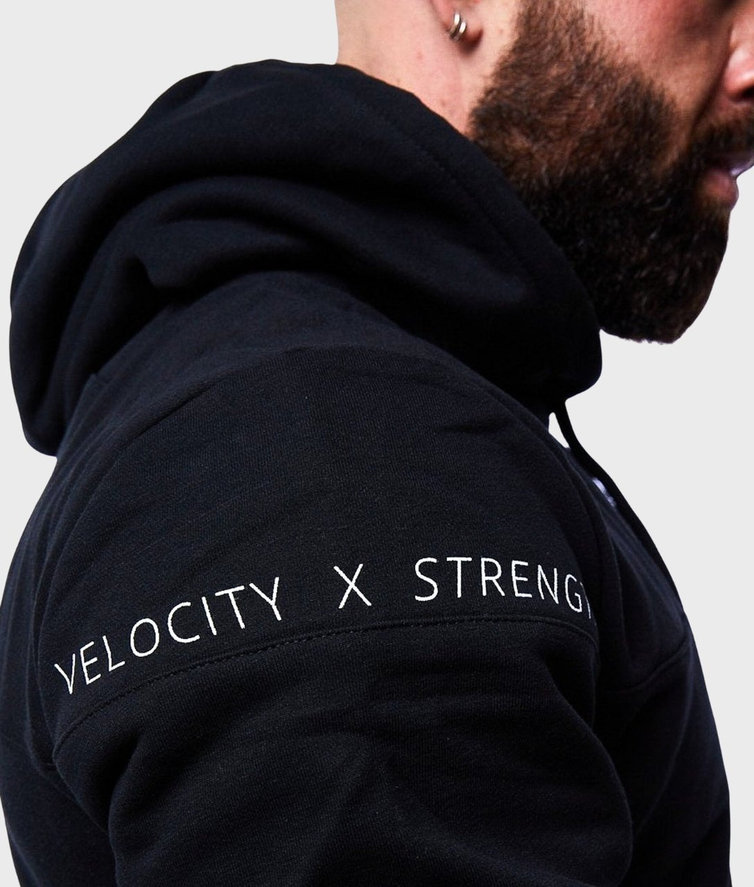 Apex 2.0 Hoodie [Black] - VXS GYM WEAR