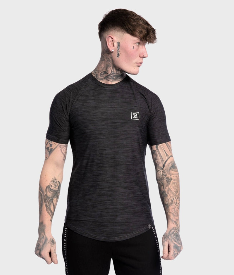 Elite T-Shirt [Charcoal] - VXS GYM WEAR