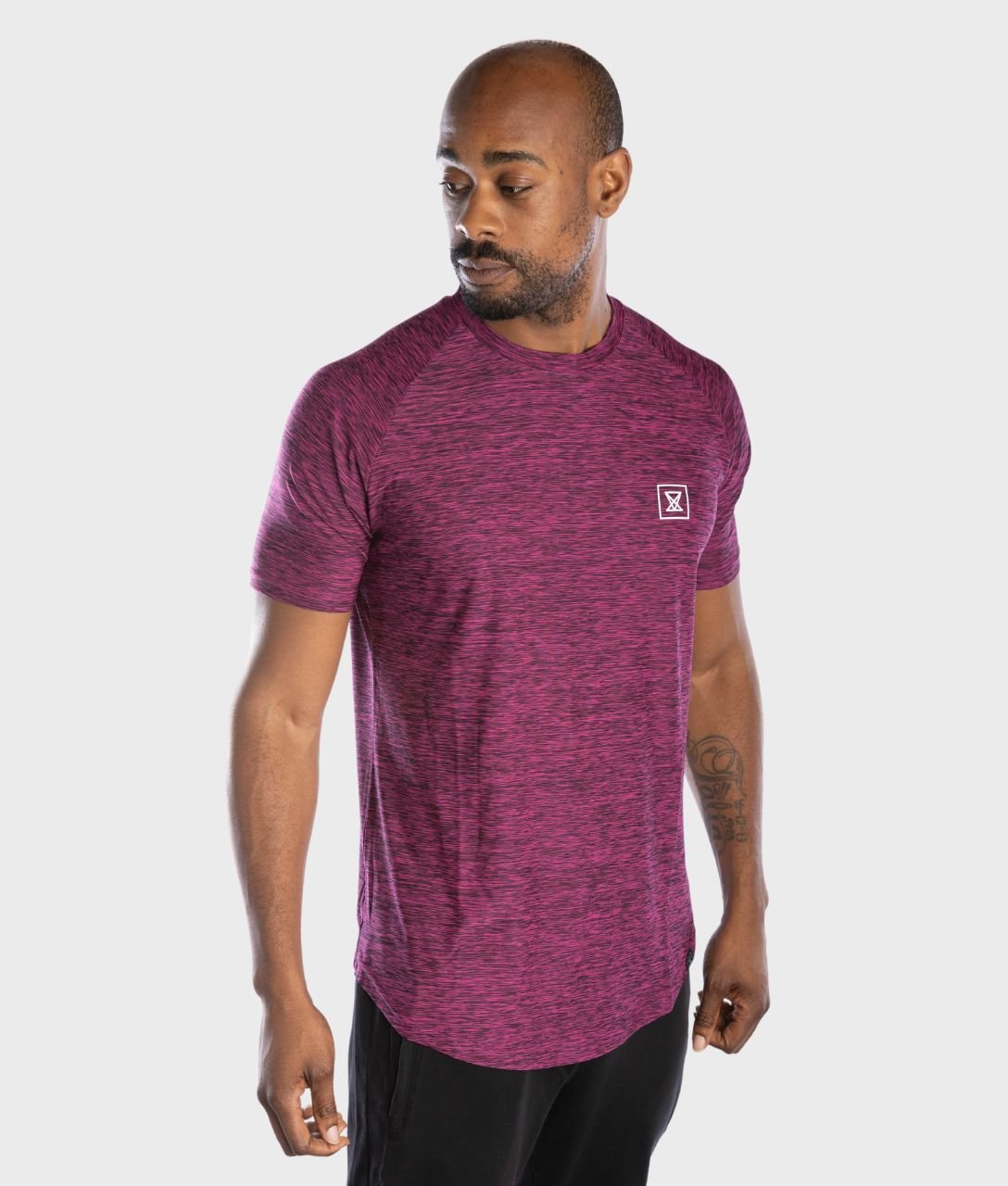 Elite T-Shirt [Plum] *NEW* - VXS GYM WEAR