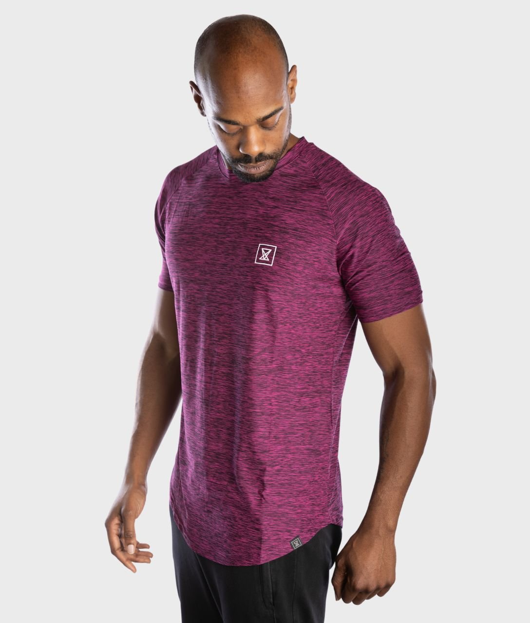 Elite T-Shirt [Plum] *NEW* - VXS GYM WEAR