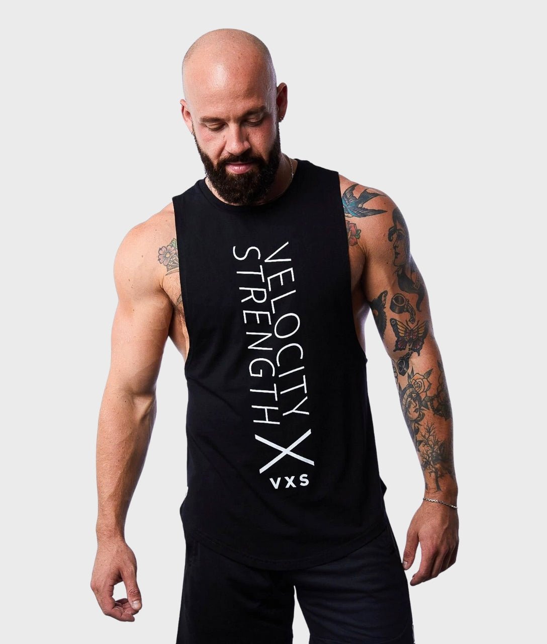 Signature Sleeveless [Black] - VXS GYM WEAR