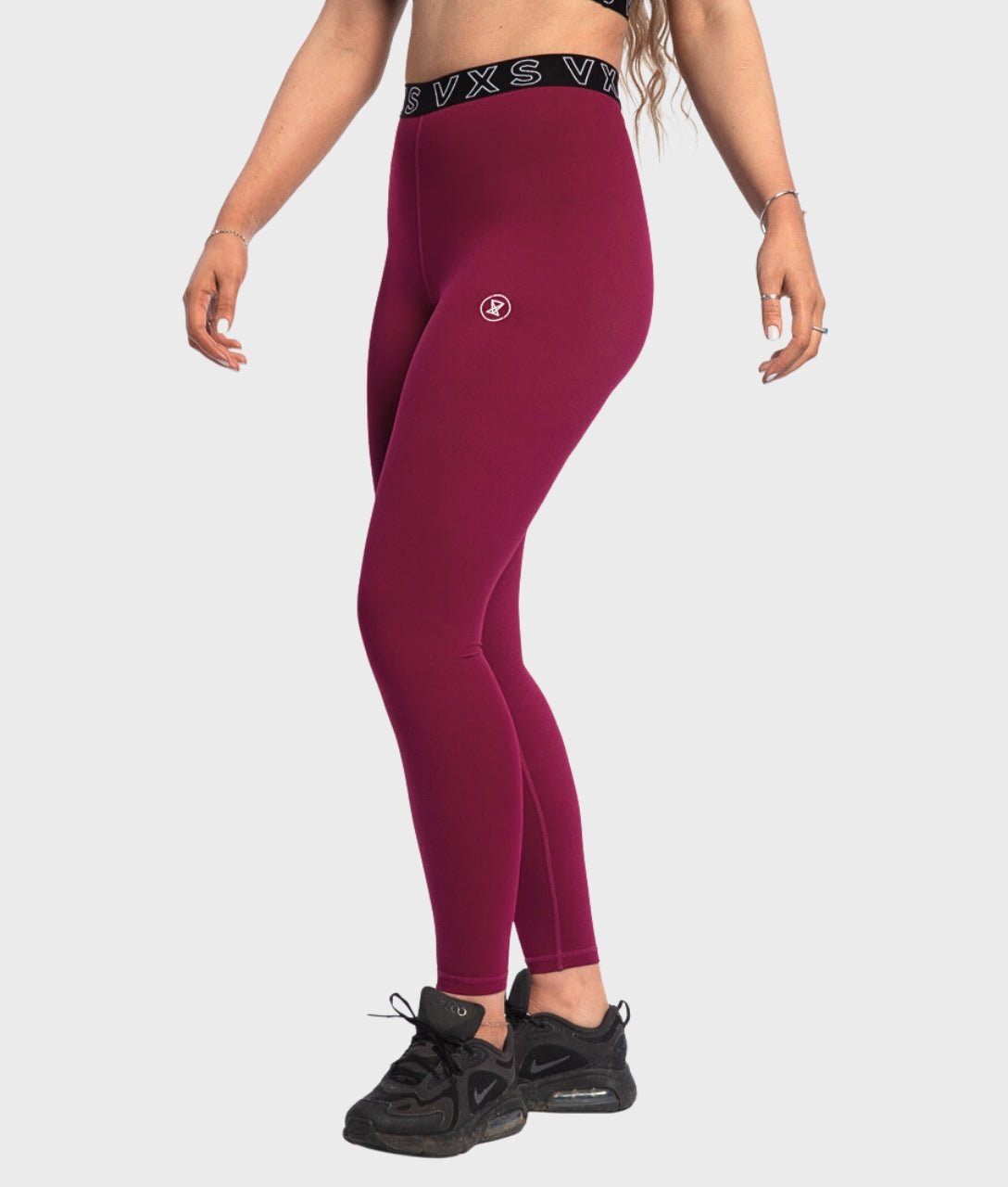 Training Leggings [Maroon] - B Grade - VXS GYM WEAR