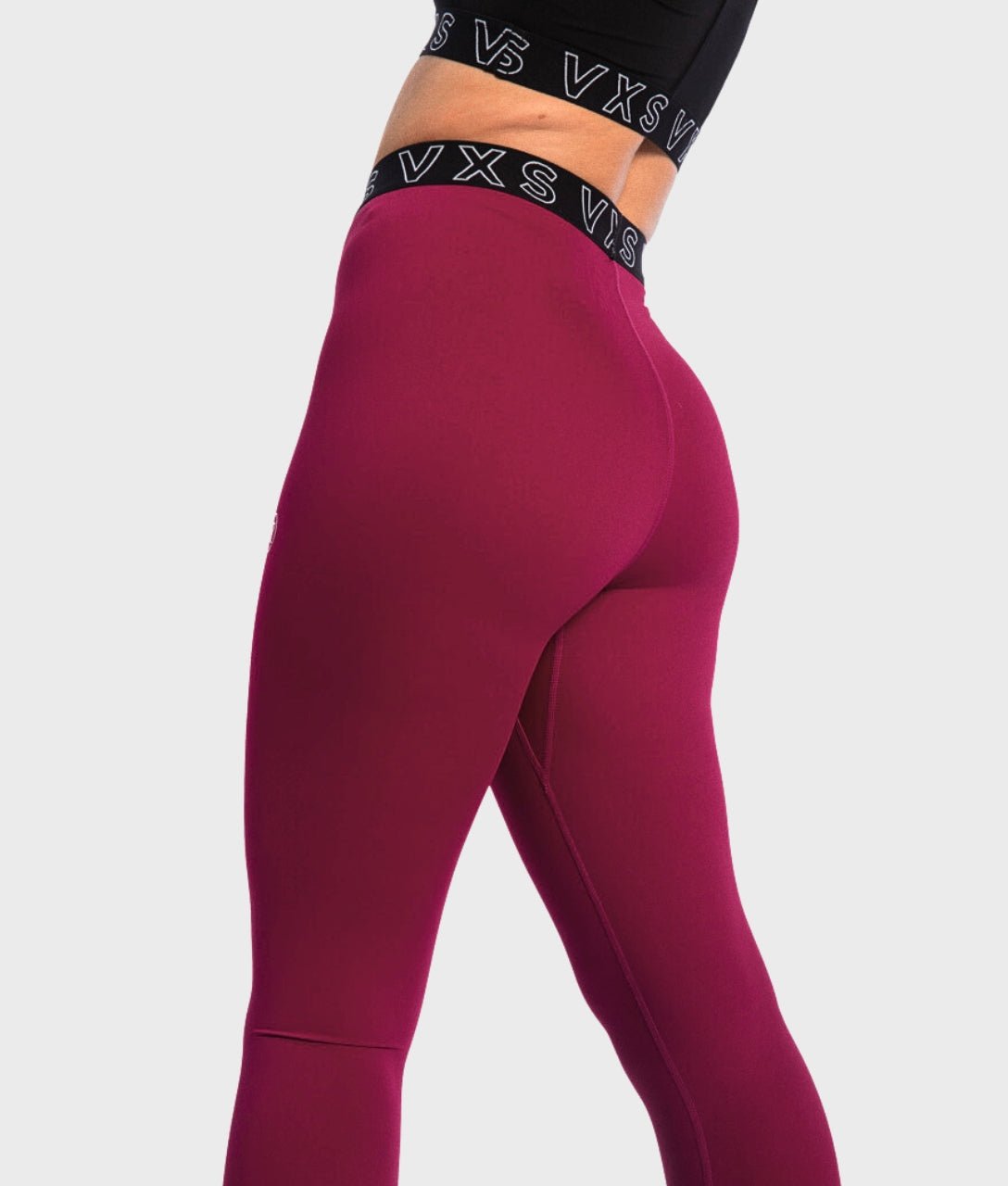 Training Leggings [Maroon] - B Grade - VXS GYM WEAR