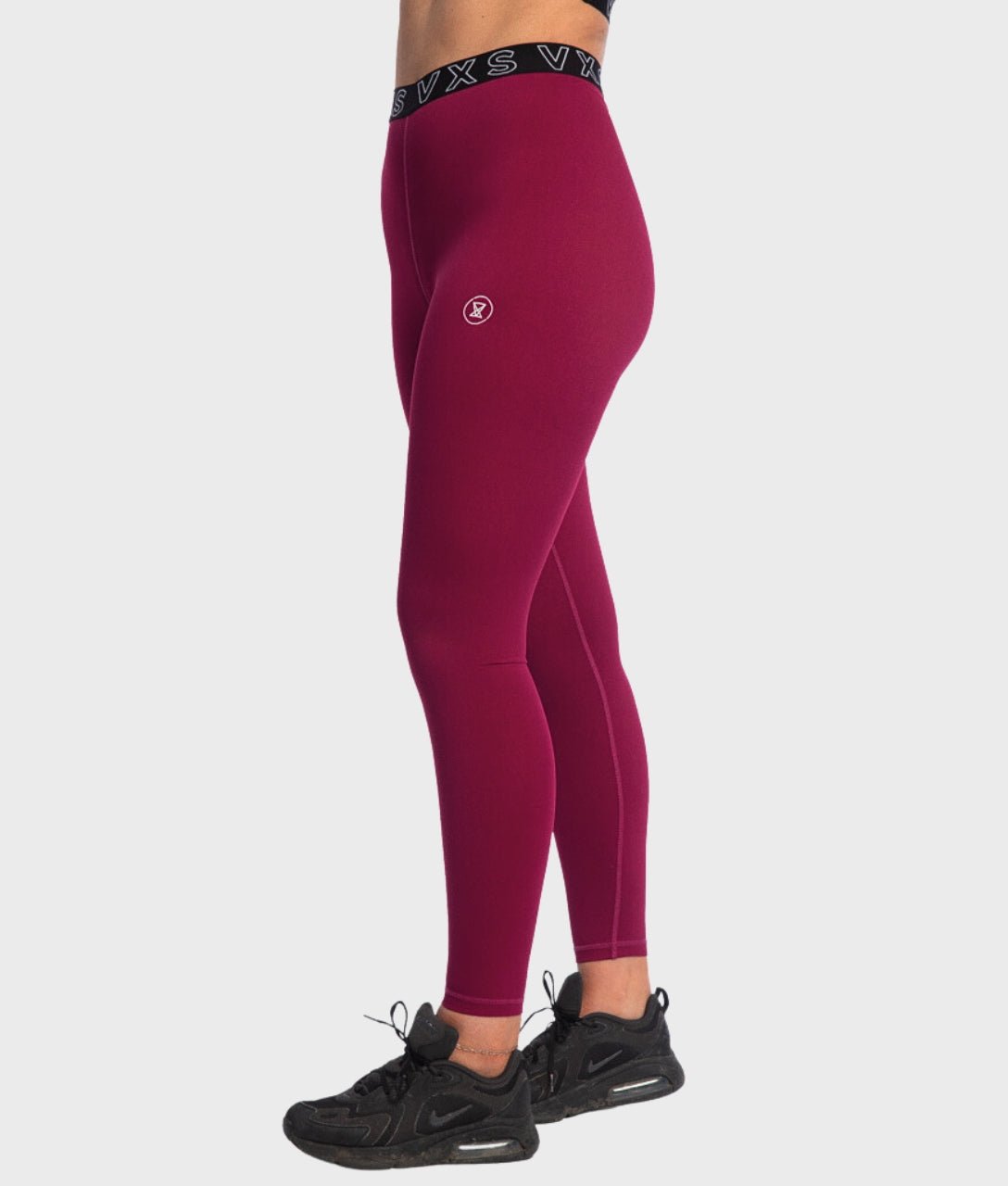 Training Leggings [Maroon] - B Grade - VXS GYM WEAR