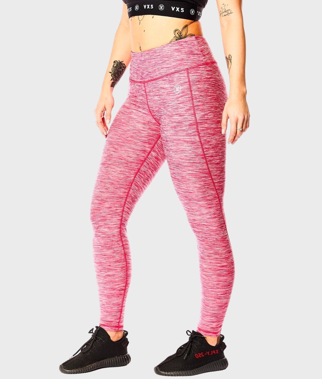 Velocity Leggings [Pink] - VXS GYM WEAR