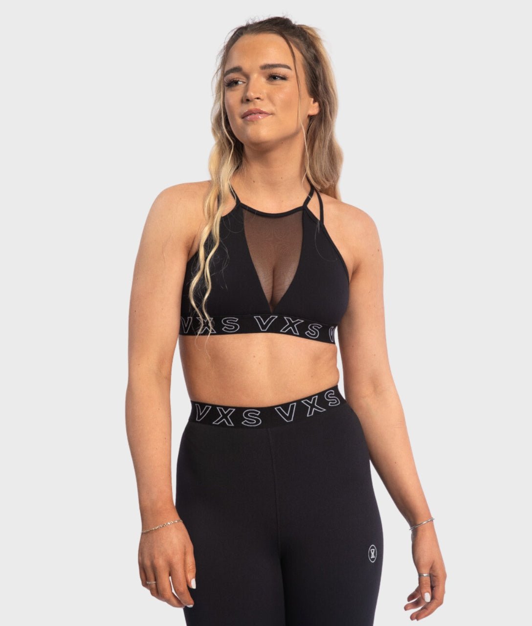 XVX Mesh Bra [Black] - VXS GYM WEAR